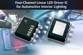 Allegro MicroSystems' four-channel LED driver